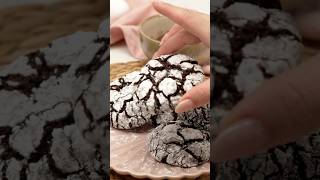 SchokoCrinkleCookies 🍫❄️ EinfachTasty CrinkleCookies SchokoCookies EinfachLecker KeksRezepte [upl. by Cupo622]