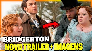 BRIDGERTON 3 TEMPORADA TRAILER  NOVAS IMAGENS REVELADAS ANALISE E REACT [upl. by Innes]