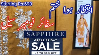 Sapphire Bright Friday Sale UpTo 50 Off Starting Rs 690November 16 2024 [upl. by Venezia256]