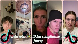 Helicopter helicopter tiktok compilation vibe funny tiktok [upl. by Olivie990]