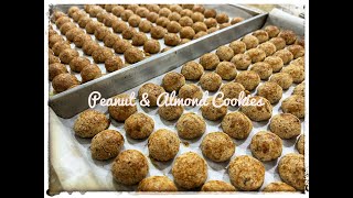 Chinese Peanut amp Almond Cookies MELT IN YOUR MOUTH cookies CNY cookie recipe [upl. by Grover3]