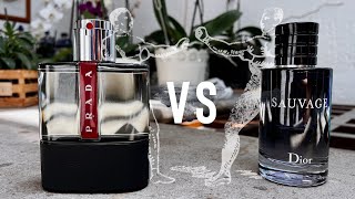 Luna Rossa Carbon vs Dior Sauvage [upl. by Oirrad]