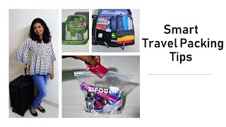 Smart Travel Packing Tips  How To Pack A Suitcase [upl. by Odnalra446]