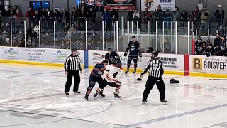 Alexandre Jalbert Vs Jordan Pellerin LHSAAAQ 09022024 [upl. by Dyke]