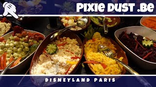 🍽 Buffet at Disneys Sequoia Lodge in Disneyland Paris [upl. by Ettenajna]