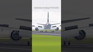 Beautiful Emirates Boeing 777 Landing at Bogotas El Dorado in Infinite Flight shorts [upl. by Lita]