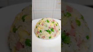 RISO ALLA CANTONESE✨ricettefacili ricetteveloci cookingvideo riso uova piselli shorts [upl. by Hum]