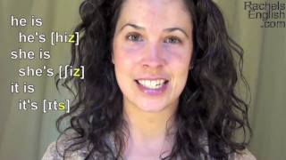 How to Pronounce Contractions American English Pronunciation [upl. by Nessa]