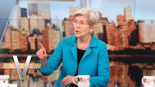 Sen Elizabeth Warren on Trump Assassination Attempt Political Rhetoric Restoring Roe  The View [upl. by Kcir]