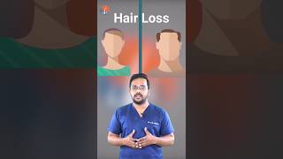 Hair Loss in Males amp Females  Part 1 hairlosstreatment realhairtransplant hairlosscure skincare [upl. by Arobed]