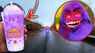 Do Not Drink GRIMACE SHAKE From MCDONALDS At 3AM GRIMACE BIRTHDAY [upl. by Salisbury853]