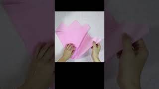 How to put tissue in a gift bag giftbagclosing shorts [upl. by Markland]