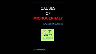 MICROCEPHALY CAUSES  PEDIATRICS EASIEST MNEMONIC 5MINMEDICO next neetpg shorts [upl. by Dreyer]