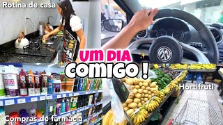 VLOG  COMPRINHAS DE FARMÁCIA E HORTIFRUTI 💕 ROTINA DE LIMPEZA COM A CASA 🏡  UM DIA COMIGO [upl. by Anived]