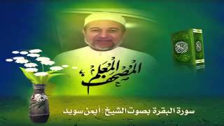 Sheikh Ayman Suwaydquot Sourate AlBaqara quot [upl. by Dranoel]