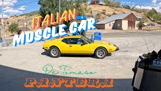 De Tomaso Pantera  The Italian Muscle Car [upl. by Enehs]