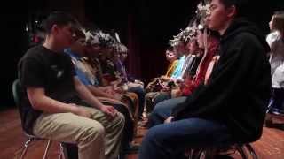 Young Haudenosaunee men respecting women [upl. by Hepzi]