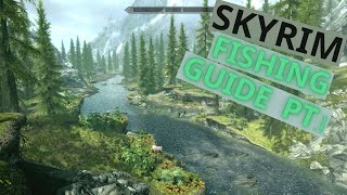 Skyrim Anniversary Edition Fishing Guide Pt 1 [upl. by Melak]