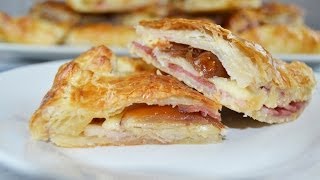 Empanada de Dátiles y Bacon con Masa de Hojaldre [upl. by Deerc738]