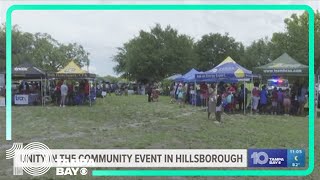 Hundreds gather for Unity in the Community event in Hillsborough County [upl. by Krenek]