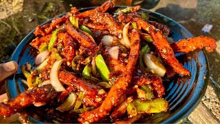 ड्रैगन चिकन  Dragon Chili Chicken 🌶️  Restaurant Style Dragon Chicken Chilli Recipe [upl. by Lupe255]