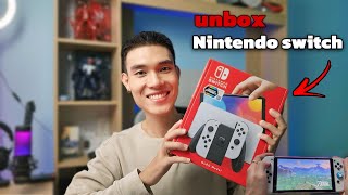 unbox Nintendo switch🔥 DGRLEVI လှလွန်းပါတယ်ဗျာ 😱 [upl. by Shannah84]