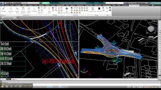 Civil 3D Roundabout Design Preview [upl. by Gonta]