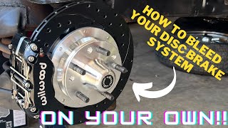 How to Bleed Your Disc Brake System  Wilwood  Factory  Brembo  Baer [upl. by Bilski]