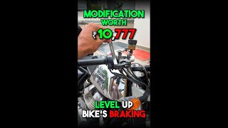 Improve bikes Braking✅ shorts biker bikelover [upl. by Nileuqay]