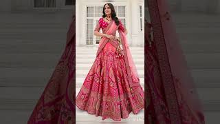 Wedding dress lehenga styleshortsindia [upl. by Dalt]