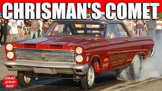 Nostalgia Funny Car Drag Racing Chrismans Comet Dragfest [upl. by Dor]