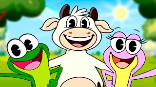 El Baile del Sapito La Vaca Lola Canciones infantiles  Toy Cantando [upl. by Las]