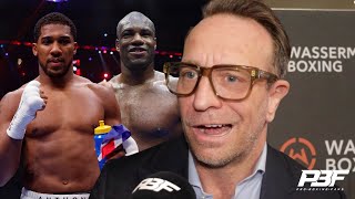 KALLE SAUERLAND MAKES BRUTAL PREDICTION FOR ANTHONY JOSHUA VS DANIEL DUBOIS FURY NIGHT OUT VIDEO [upl. by Yenaffit]