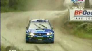 WRC Rally Finland 2006 SUBARU Highlights [upl. by Nylodnewg502]