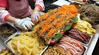 사장님이 봉사 정신으로 판매하는 1500원 미친 퀄리티 김밥집  Amazing Kimbap Master  korean street food [upl. by Nyhagen197]