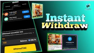 instant payment telegram bot  Foxcoin Withdraw [upl. by Donall224]