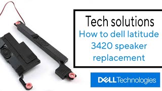 How to replace Dell lattitude 3420 spekaers with in 10min [upl. by Yntrok]