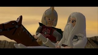 LEGO Lord of the Rings  Level 11 quotHelms Deepquot 100 Guide All Collectibles [upl. by Atnauqal]