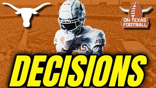 HUGE Decisions are Looming  Recruiting Breakdown  Texas Longhorns Football  Jaime Ffrench  2025 [upl. by Ssenav575]