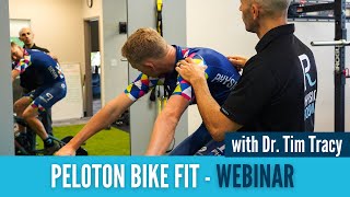 Peloton Bike Fitting with Dr Tim [upl. by Eta]