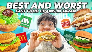 BEST TO WORST Fast Food Franchise in Japan  My HONEST Review [upl. by Alimak]