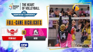 Petro Gazz vs Akari highlights  2022 PVL Reinforced Conference  Oct 22 2022 [upl. by Leinto]