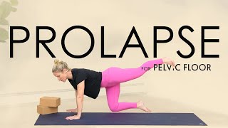 Breathe amp Heal Yoga for Pelvic Floor Prolapse 🌿 [upl. by Rory]