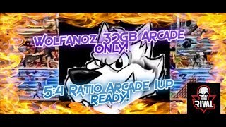 Arcade 1up Mod  Wolfanoz amp Hursty 32GB Arcade Only Arcade1up 54 Ready [upl. by Zoha]