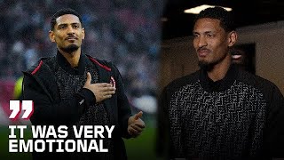 It was a big gift from the fans and the club ❤️👋  Haller says goodbye [upl. by Fiske]