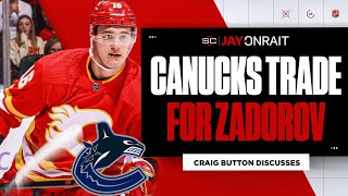 Nikita Zadorov acquisition a home run for Canucks [upl. by Aitercal]