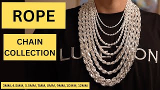 Updated Luke Zion Jewelry Rope Chain Collection [upl. by Lennard]