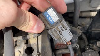 Honda Insight MAP sensor cleaning [upl. by Welby634]