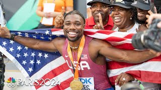 Noah Lyles behind the scenes of his incredible 100m World Title  NBC Sports [upl. by Basil369]