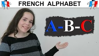 FRENCH ALPHABET PRONUNCIATION  FRENCH ABC  Lalphabet en français [upl. by Pontias]